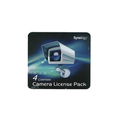 Licencia para 4 cámaras IP en servidores SYNOLOGY