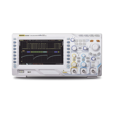Osciloscopio Digital / 2 Canales / 300 MHz / 2 GS/s / 8" TFT / 14 Mpts / 1 ns/div