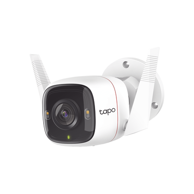 Cámara Bala IP / 4 Megapixel 2K QHD / Wi-Fi 2.4 GHz / Ethernet 10/100 Mbps / IR 30 m (98.4 ft) / Starlight Color / IP66 / Audio Bidireccional / Micro SD 256 GB
