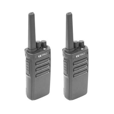 Radio Portátil Analógico VHF / 136-174 MHz / 5W / 16 Canales / Scrambler de Voz / VOX / Batería 2500 mAh