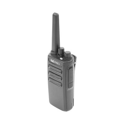 Radio Portátil Analógico / UHF 400-470 MHz / 5W / 16 Canales / Scrambler / Batería 2500 mAh / VOX