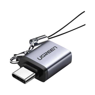 Adaptador USB-C 3.1 a USB 3.0 A / OTG / 5 Gbps / Aluminio / 10,000 Inserciones
