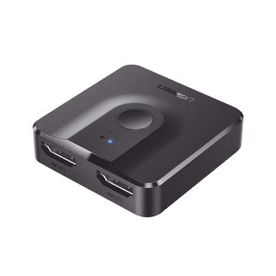 Switch HDMI Bidireccional / 4K 60Hz / HDR / 3D / Dolby Atmos / Metal / Sin Alimentación Externa